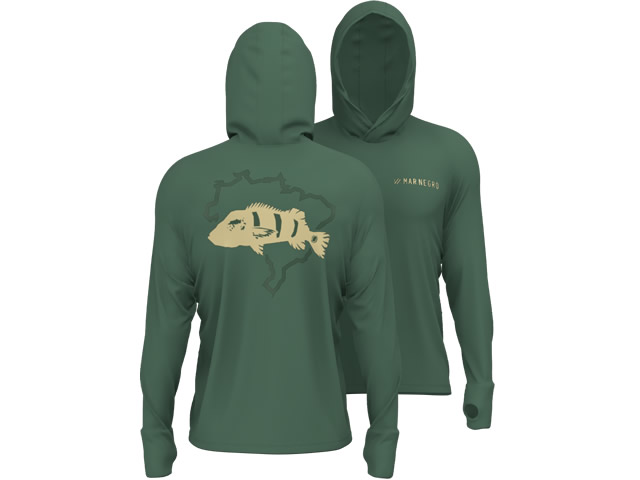 Camiseta Mar Negro 30172 X-Protection - Musgo