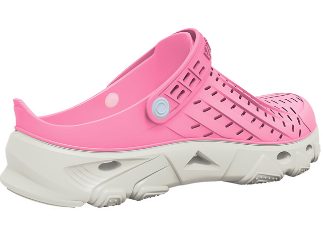 Calçado Estilo Crocs Confort 360 Mar Negro - Rosa