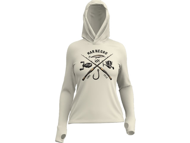 Camiseta Feminina Mar Negro X-Protection 49431 - Off White