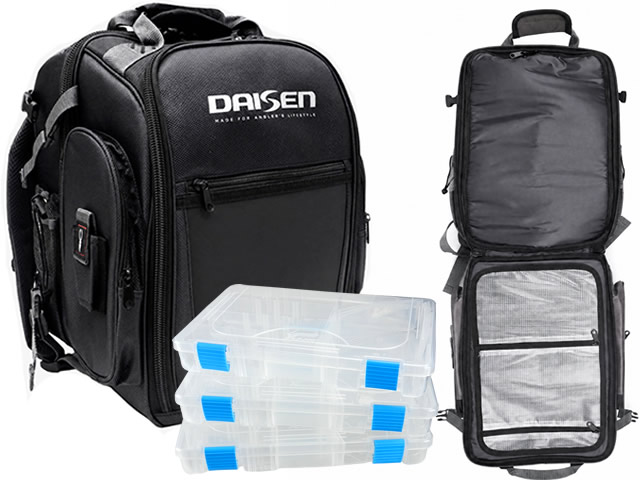 Mochila Daisen com 03 Estojos