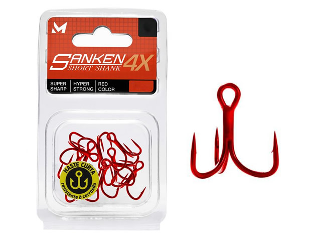 Garateia Marine Sports Sanken Short Shank 4X Red