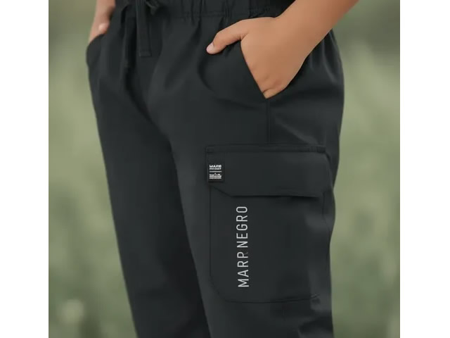 Calça Mar Negro Fishing Infantil Flex 32282