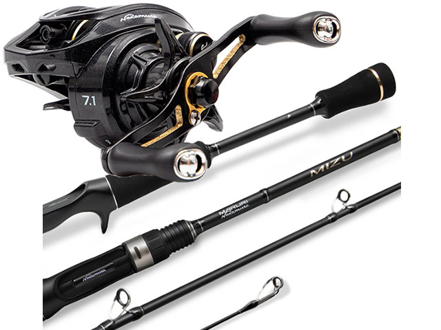 Carretilha Maruri Mizu + Vara Maruri Mizu 12LB