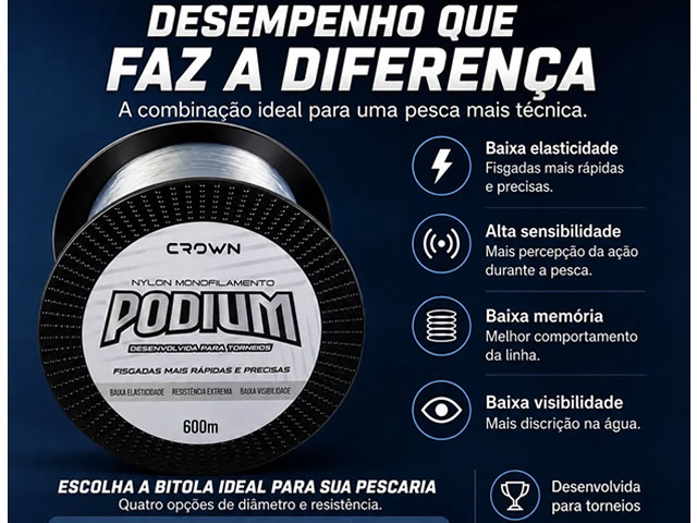 Linha Mono Crown Podium