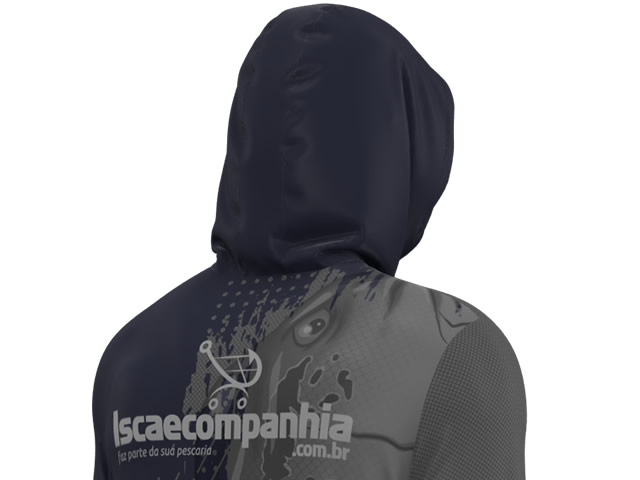 Camiseta Mar Negro 4011 Chumbo - Isca e Companhia