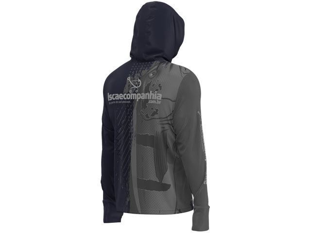 Camiseta Mar Negro 4011 Chumbo - Isca e Companhia