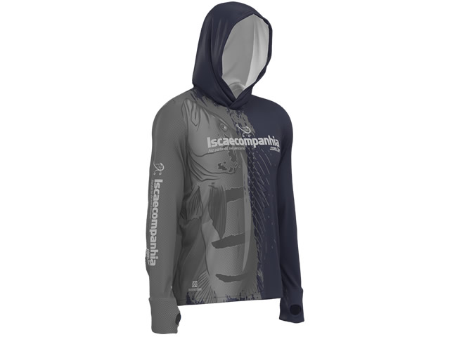 Camiseta Mar Negro 4011 Chumbo - Isca e Companhia