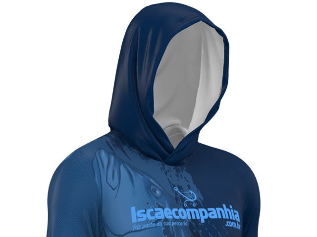 Camiseta Mar Negro 4011 Azul - Isca e Companhia