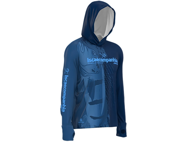 Camiseta Mar Negro 4011 Azul - Isca e Companhia