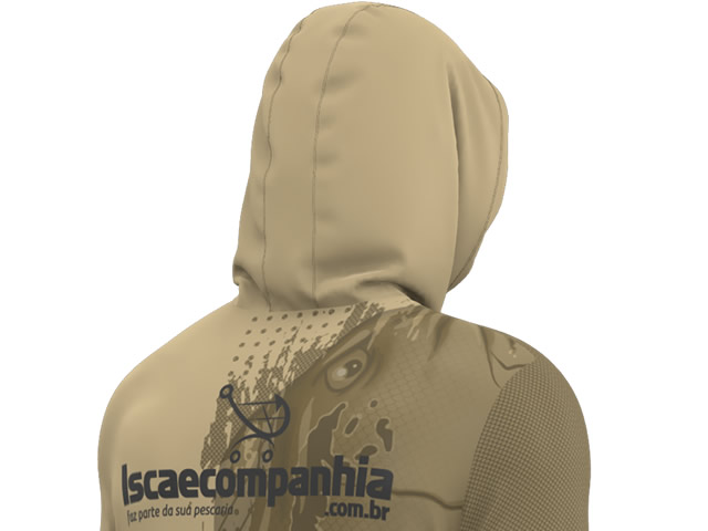 Camiseta Mar Negro 4011 Caqui - Isca e Companhia
