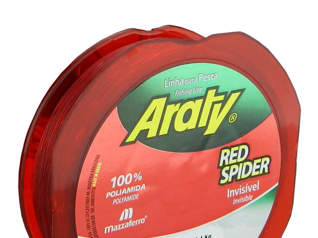 Linha Monofilamento Araty Red Spider - 300m