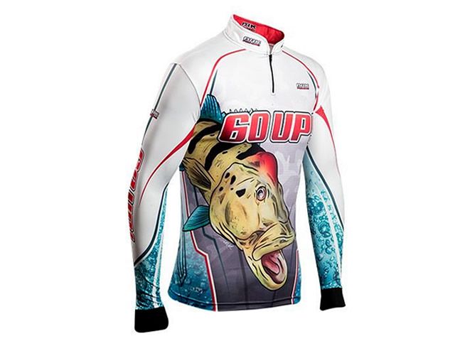Camiseta BRK Gola Extreme Tucunaré 60UP 1.0 com Fpu 50+