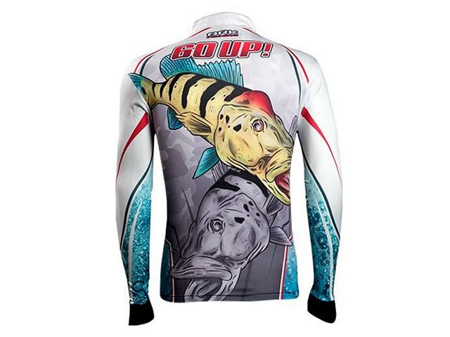 Camiseta BRK Gola Extreme Tucunaré 60UP 1.0 com Fpu 50+