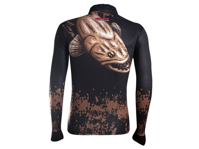Camiseta BRK Gola Extreme Fish Traíra 1.0 com Fpu 50+