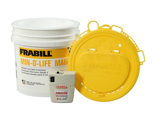 Balde para Iscas Viva Frabill 14261 - Aerador Incluso