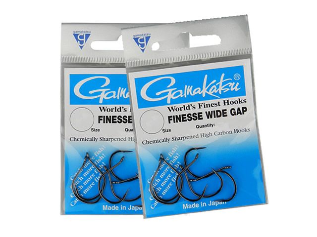 Anzol Gamakatsu Finesse Wide Gap Black
