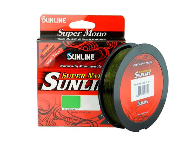 Linha Japonesa Sunline Super Natural 0,260mm 10Lb 300m