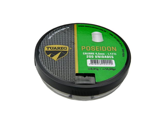 Chumbinho Tuareg Poseidon 4,5mm - 200un
