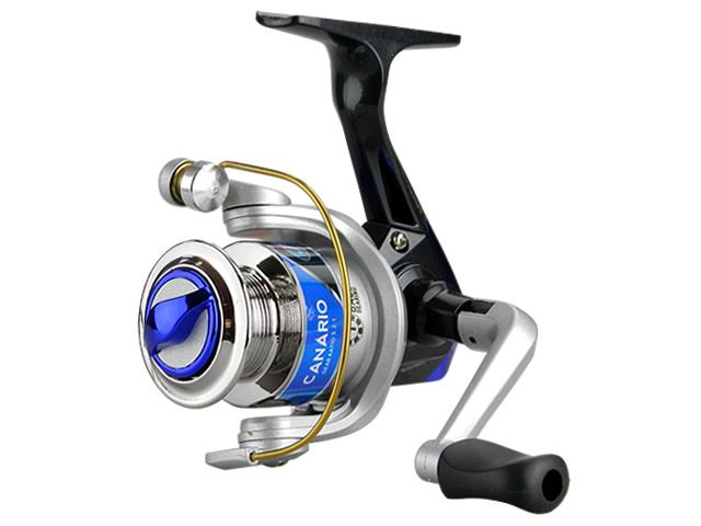 Kit Molinete Albatroz Canário 100 Azul + Vara Albatroz Sammy 1202 04-12lb (1,20m) - Molinete