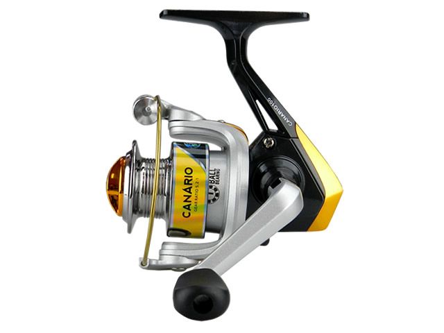 Kit Molinete Albatroz Canário 100 Dourado + Vara Albatroz Sammy 1202 04-12lb (1,20m) - Molinete