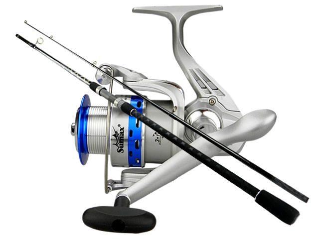 Kit Molinete Sumax Genius GN-600 + Vara Albatroz New Pampo 2402 20-50Lb 8`0 (2,40m) - Molinete
