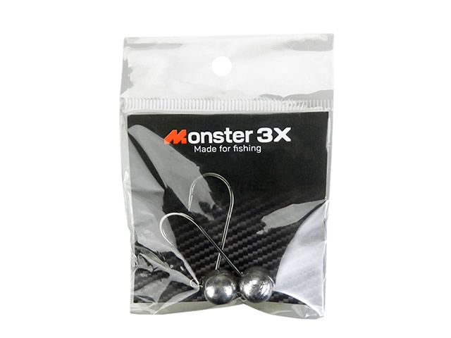 Jig Head Monster 3x X-Hook - 3/0 - 2un
