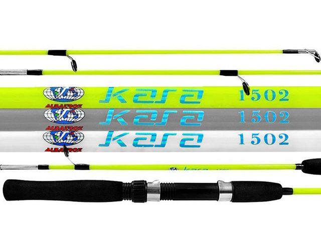 Kit Molinete Marine Sports Serena 500 C/ Linha + Vara Albatroz Kara 1502 8-16Lb 5`0 (1,50m) - Molinete