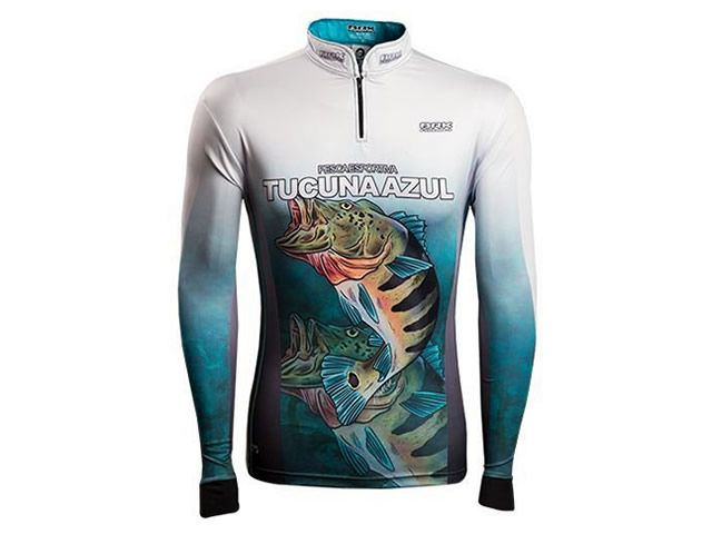 Camiseta BRK Gola Extreme Tucunaré Azul 1.0 com Fpu 50+