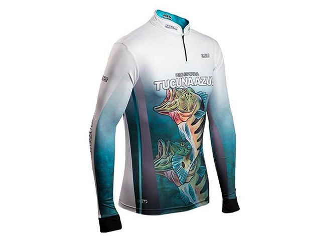Camiseta BRK Gola Extreme Tucunaré Azul 1.0 com Fpu 50+