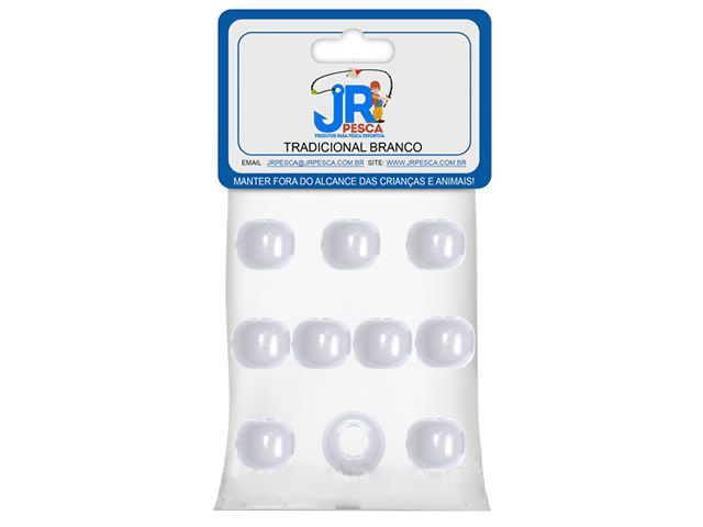 Miçanga Tradicional Jr Pesca Branco - 504