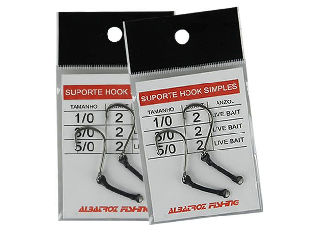 Suporte Hook Simples Live Bait Albatroz