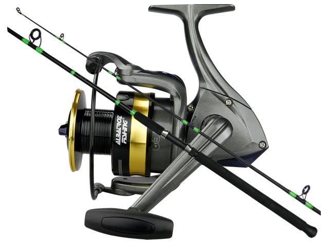 Kit Molinete Albatroz Maguro 3000 + Vara Albatroz Badejo 3002 15-25Lb (3,00m) - Molinete