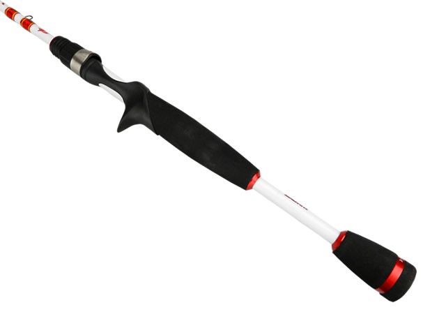 Kit Carretilha Albatroz Harpia PD Prata + Vara Albatroz Viper II 561 10-20lb 5`6 (1,68m) - Carretilha (Interiça)