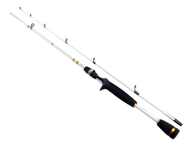 Kit Carretilha Albatroz Harpia PE Prata Maniv. Esquerda + Vara Albatroz Viper I C602 8-17Lb 6`0 (1,80m) - Carretilha