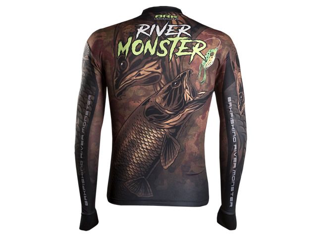 Camiseta BRK River Monster Trairão com Fpu 50+