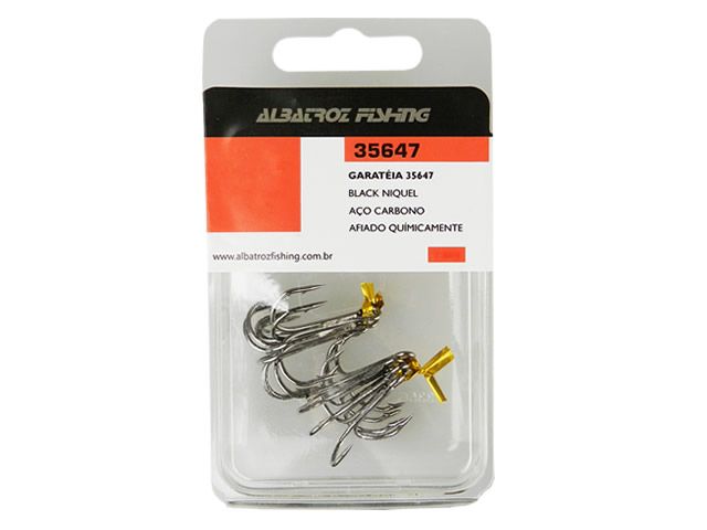 Garateia Albatroz 3X 35647 N1/0 - Black Niquel