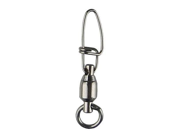 Snap com Girador Rolamento Alligator Pesca Brasil - Black Niquel