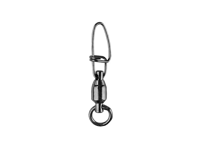 Snap com Girador Rolamento Alligator Cardume - Black Niquel