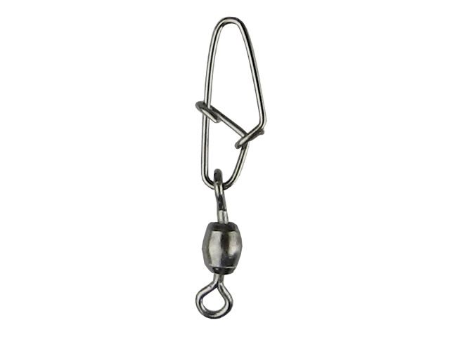 Snap Reforçado com Girador Crane Alligator Pesca Brasil- Black Niquel