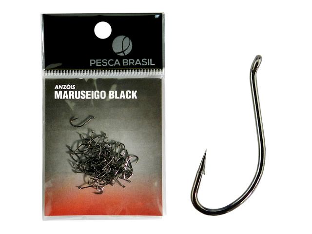 Anzol Maruseigo Black Alligator Pesca Brasil