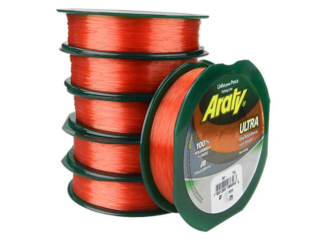 Linha Araty Ultra Salmão 0,50MM 36,4LB 300M