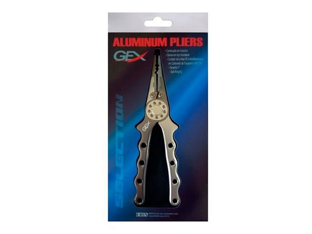 Alicate Owner Aluminum Pliers - Gex Alpliers Cinza e Prata