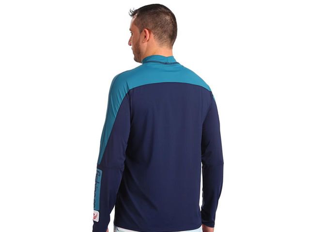 Camiseta Masculina Fishing Co com Recorte - Marinho/Petroleo