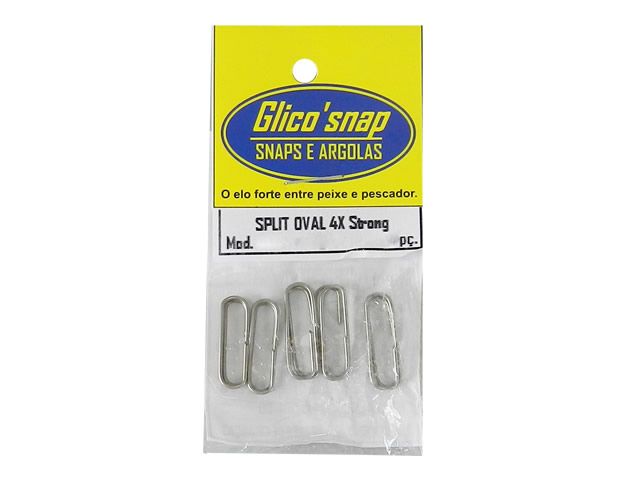 Split Glico Oval 4X Strong - Argola