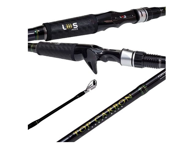 Vara Lumis Top Carbon IM8 TCBPU80502 20-50lb 8`0 (2,42m) - Carretilha
