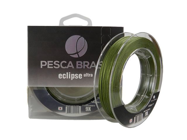 Linha Multi Pesca Brasil Eclipse Ultra 9X 31,7Lbs 0,23mm 150mts