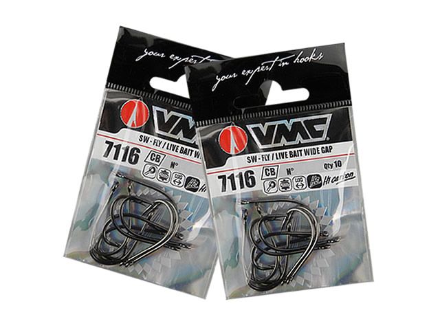 Anzol VMC Live Bait Wide Gap 7116CB - C/ 10Un