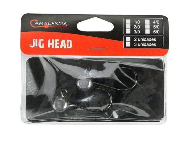 Anzol Jig Head Camalesma 1/0 - 2UN