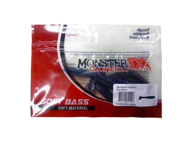 Isca Monster 3X Shad Paddle-X Soft