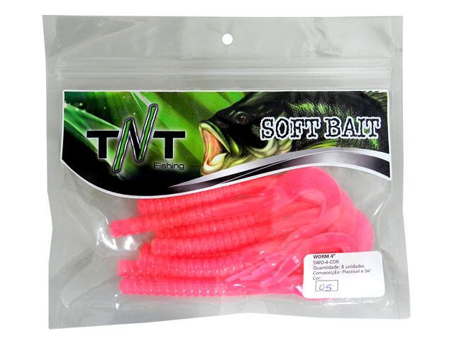 Isca Soft TNT Minhoca Worm 4Pol - 8UN
